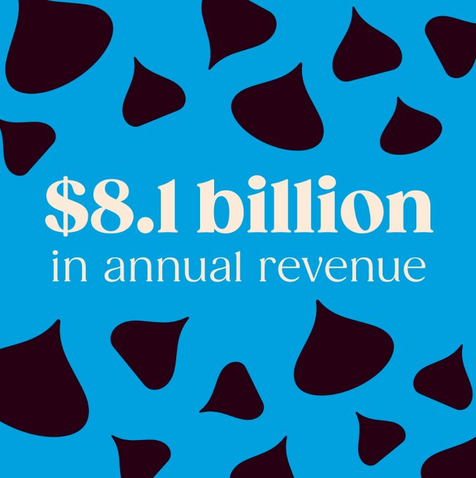 8.1 billion in annual revenue